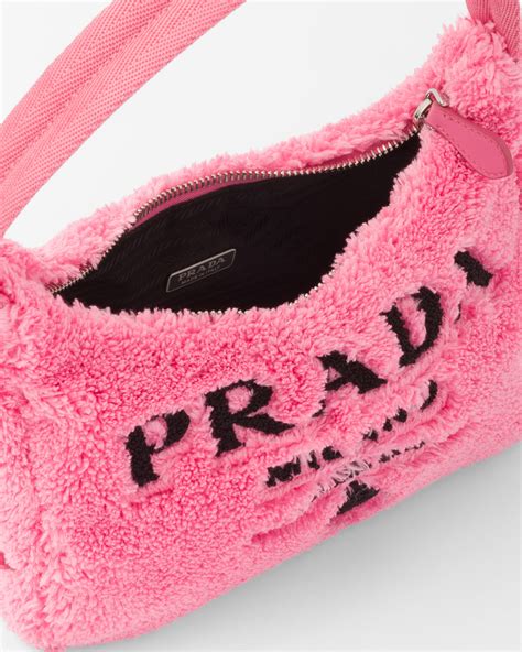 fake pink prada terry bag|real prada bag.